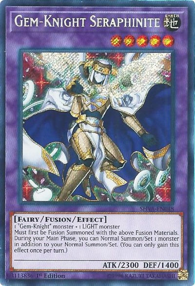 Gem-Knight Seraphinite (SHVA-EN048) [Shadows in Valhalla]