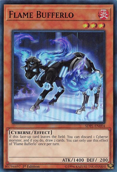 Flame Bufferlo (SDPL-EN004) [Structure Deck: Powercode Link]