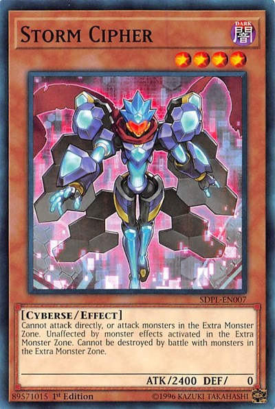 Storm Cipher (SDPL-EN007) [Structure Deck: Powercode Link]