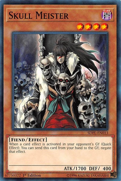 Skull Meister (SDPL-EN013) [Structure Deck: Powercode Link]
