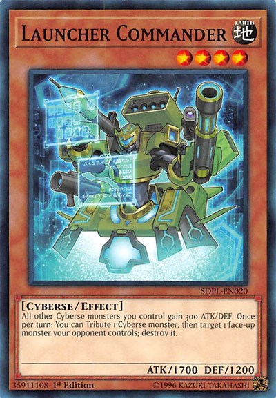 Launcher Commander (SDPL-EN020) [Structure Deck: Powercode Link]