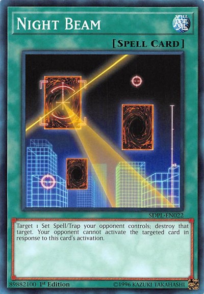Night Beam (SDPL-EN022) [Structure Deck: Powercode Link]