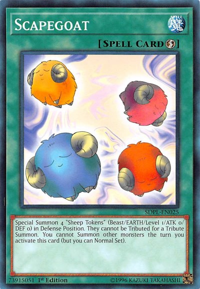 Scapegoat (SDPL-EN025) [Structure Deck: Powercode Link]