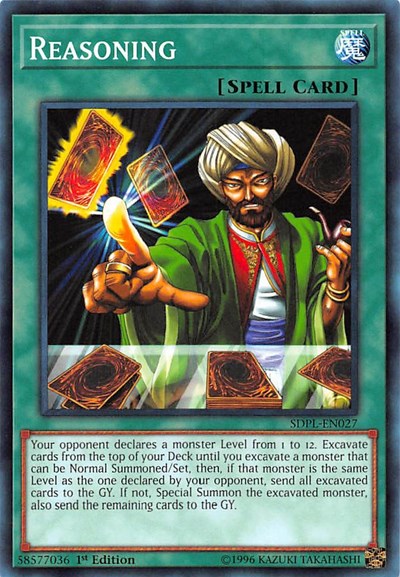 Reasoning (SDPL-EN027) [Structure Deck: Powercode Link]