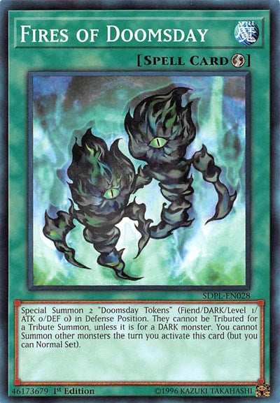 Fires of Doomsday (SDPL-EN028) [Structure Deck: Powercode Link]