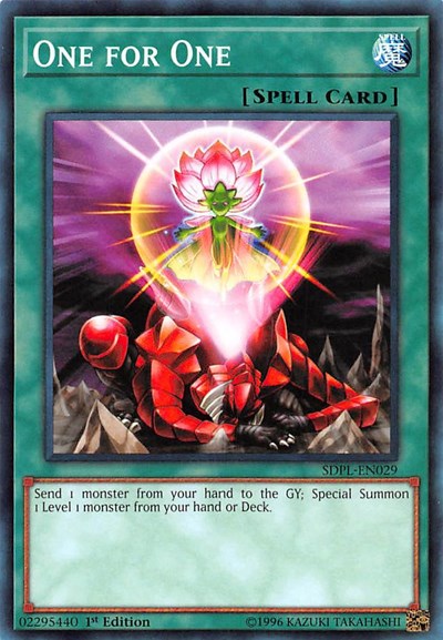 One for One (SDPL-EN029) [Structure Deck: Powercode Link]