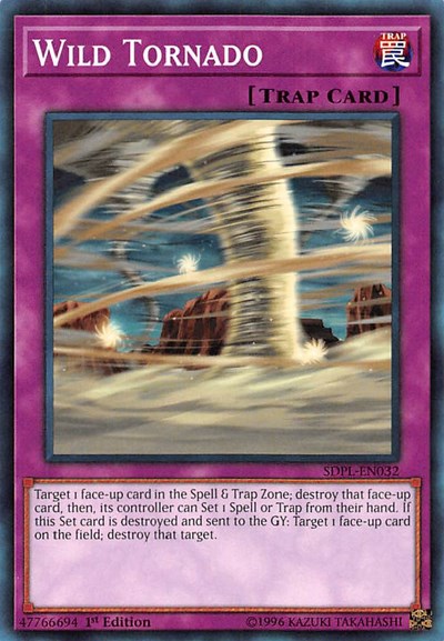 Wild Tornado (SDPL-EN032) [Structure Deck: Powercode Link]