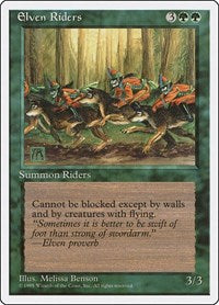 Elven Riders (126) [Fourth Edition]