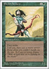 Elvish Archers (127) [Fourth Edition]