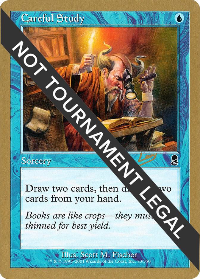 Careful Study - 2002 Raphael Levy (ODY) [World Championship Decks]