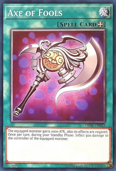 Axe of Fools (OP08-EN022) [OTS Tournament Pack 8]