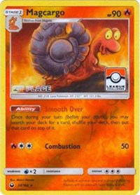 Magcargo - 24/168 (League Challenge) [2nd Place] (024/168) [League & Championship Cards]