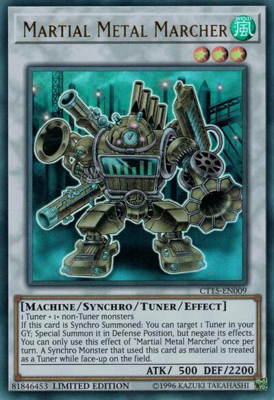 Martial Metal Marcher (CT15-EN009) [2018 Mega-Tins]
