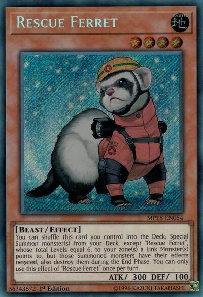 Rescue Ferret (MP18-EN054) [2018 Mega-Tins Mega Pack]