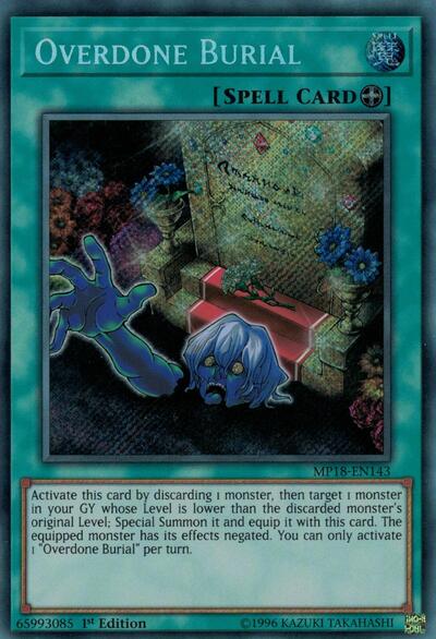 Overdone Burial (MP18-EN143) [2018 Mega-Tins Mega Pack]