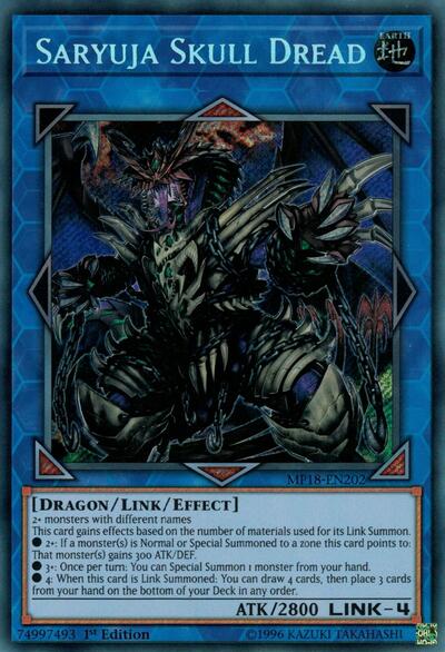 Saryuja Skull Dread (MP18-EN202) [2018 Mega-Tins Mega Pack]