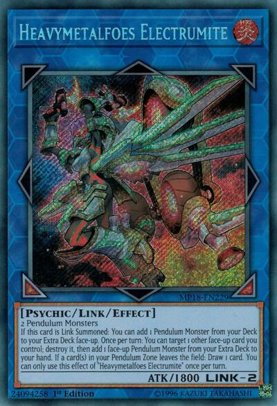 Heavymetalfoes Electrumite (MP18-EN229) [2018 Mega-Tins Mega Pack]