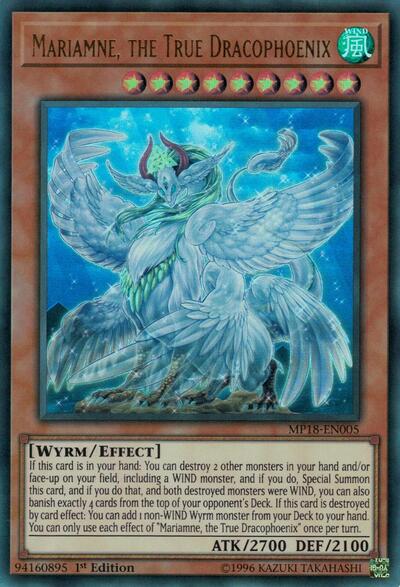 Mariamne, the True Dracophoenix (MP18-EN005) [2018 Mega-Tins Mega Pack]