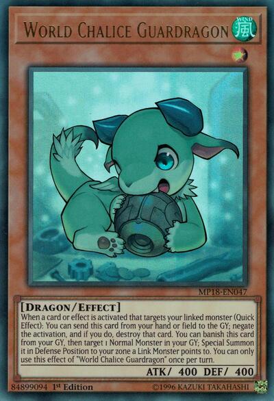 World Chalice Guardragon (MP18-EN047) [2018 Mega-Tins Mega Pack]