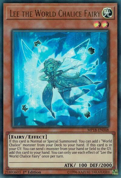 Lee the World Chalice Fairy (MP18-EN048) [2018 Mega-Tins Mega Pack]