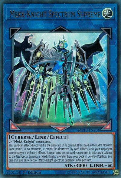 Mekk-Knight Spectrum Supreme (MP18-EN201) [2018 Mega-Tins Mega Pack]