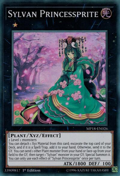 Sylvan Princessprite (MP18-EN026) [2018 Mega-Tins Mega Pack]