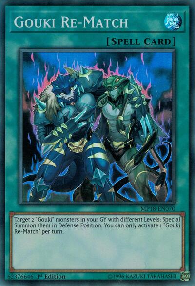 Gouki Re-Match (MP18-EN070) [2018 Mega-Tins Mega Pack]