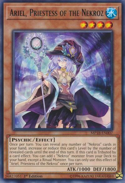 Ariel, Priestess of the Nekroz (MP18-EN007) [2018 Mega-Tins Mega Pack]