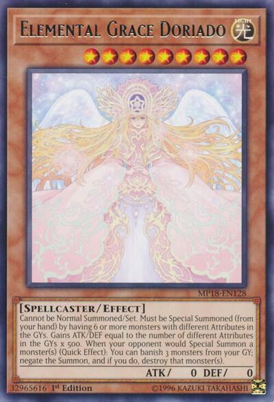 Elemental Grace Doriado (MP18-EN128) [2018 Mega-Tins Mega Pack]