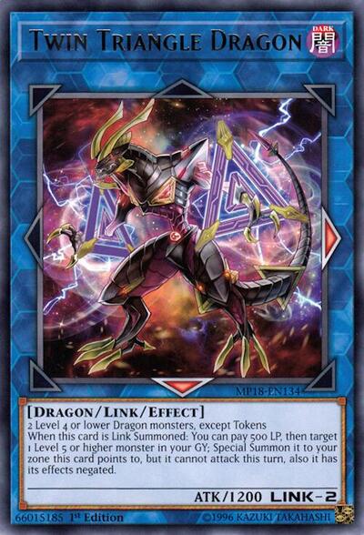 Twin Triangle Dragon (MP18-EN134) [2018 Mega-Tins Mega Pack]