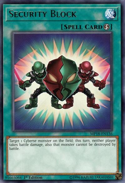 Security Block (MP18-EN136) [2018 Mega-Tins Mega Pack]