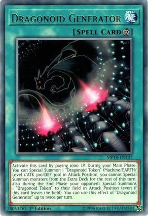 Dragonoid Generator (MP18-EN137) - 2018 Mega-Tins Mega Pack 1st Edition
