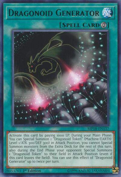 Dragonoid Generator (MP18-EN137) [2018 Mega-Tins Mega Pack]