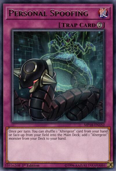 Personal Spoofing (MP18-EN152) [2018 Mega-Tins Mega Pack]