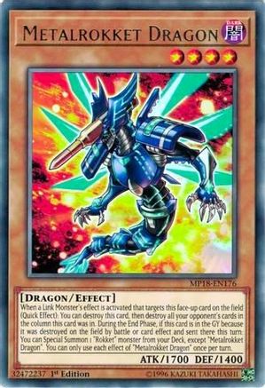 Metalrokket Dragon (MP18-EN176) - 2018 Mega-Tins Mega Pack 1st Edition
