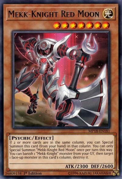 Mekk-Knight Red Moon (MP18-EN181) [2018 Mega-Tins Mega Pack]
