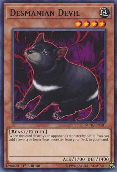 Desmanian Devil (MP18-EN191) [2018 Mega-Tins Mega Pack]
