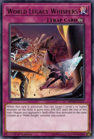 World Legacy Whispers (MP18-EN217) [2018 Mega-Tins Mega Pack]