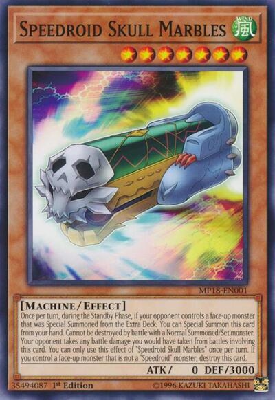 Speedroid Skull Marbles (MP18-EN001) [2018 Mega-Tins Mega Pack]