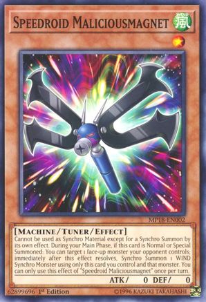Speedroid Maliciousmagnet (MP18-EN002) - 2018 Mega-Tins Mega Pack 1st Edition