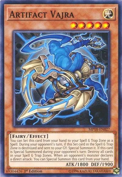 Artifact Vajra (MP18-EN027) [2018 Mega-Tins Mega Pack]