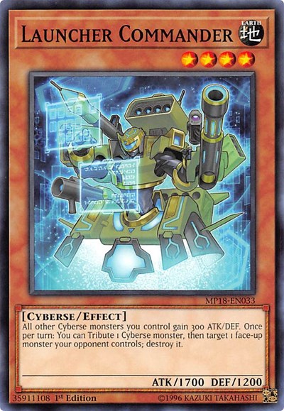 Launcher Commander (MP18-EN033) [2018 Mega-Tins Mega Pack]
