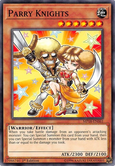 Parry Knights (MP18-EN061) [2018 Mega-Tins Mega Pack]
