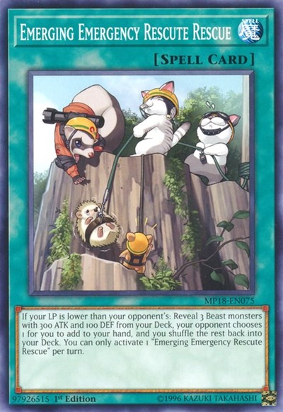 Emerging Emergency Rescute Rescue (MP18-EN075) [2018 Mega-Tins Mega Pack]