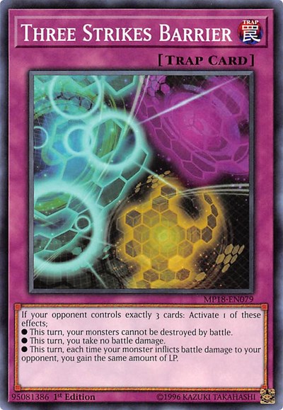 Three Strikes Barrier (MP18-EN079) [2018 Mega-Tins Mega Pack]