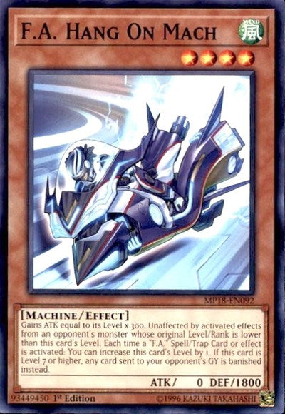 F.A. Hang On Mach (MP18-EN092) [2018 Mega-Tins Mega Pack]