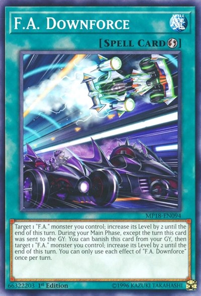 F.A. Downforce (MP18-EN094) [2018 Mega-Tins Mega Pack]