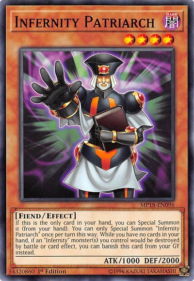 Infernity Patriarch (MP18-EN096) [2018 Mega-Tins Mega Pack]