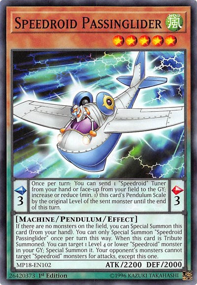 Speedroid Passinglider (MP18-EN102) [2018 Mega-Tins Mega Pack]