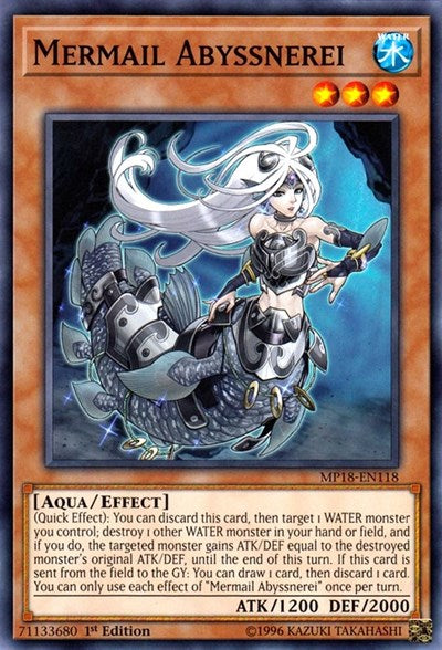 Mermail Abyssnerei (MP18-EN118) [2018 Mega-Tins Mega Pack]
